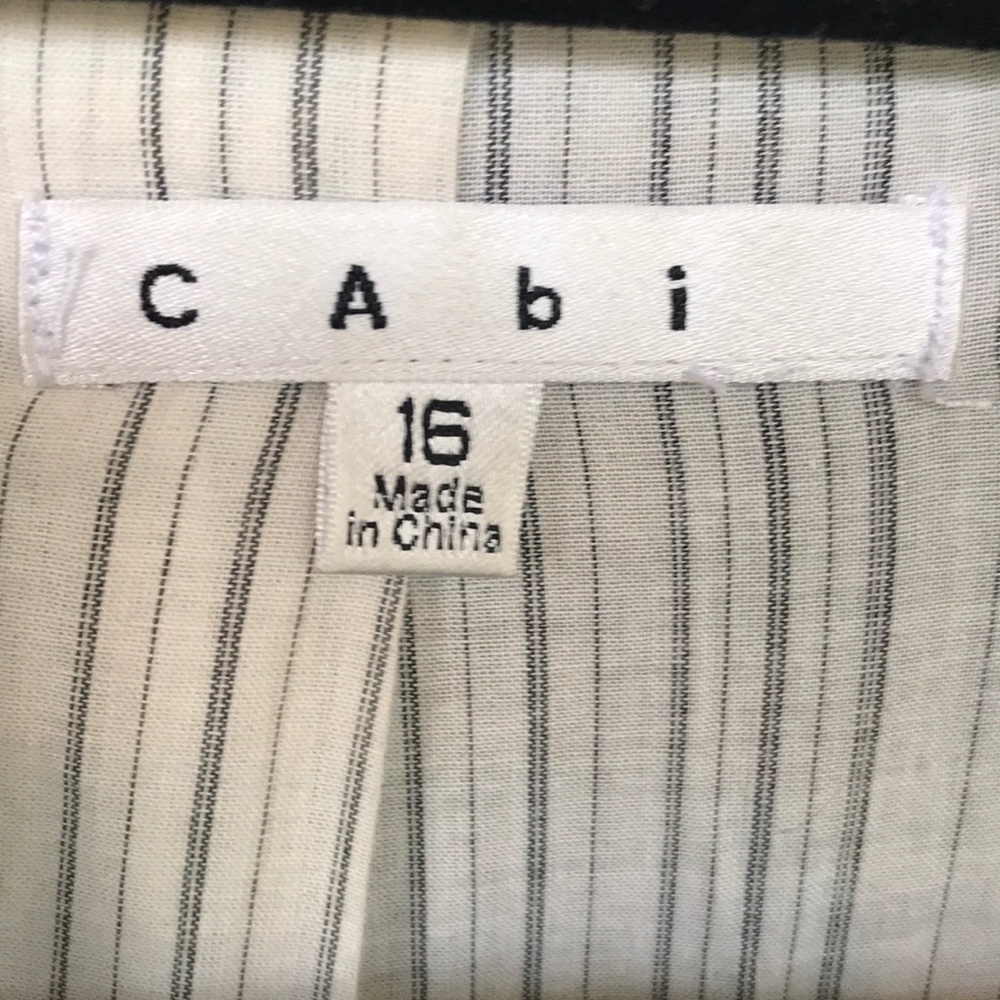 🧥CAbi Charcoal Bossy Jacket 16 - Picture 10 of 12